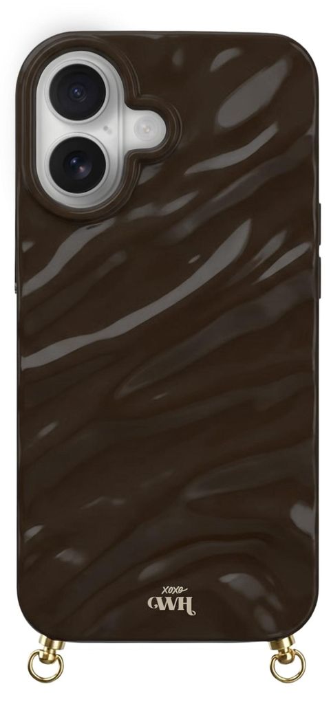 Glaze Cord Hülle (no cord) - Brown - Kompatibel mit iPhone 17