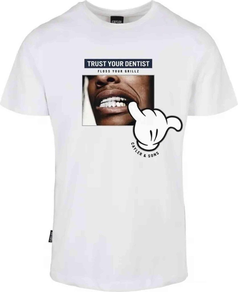 Cayler and Sons Trust Your Dentist T-Shirt XL Weiß