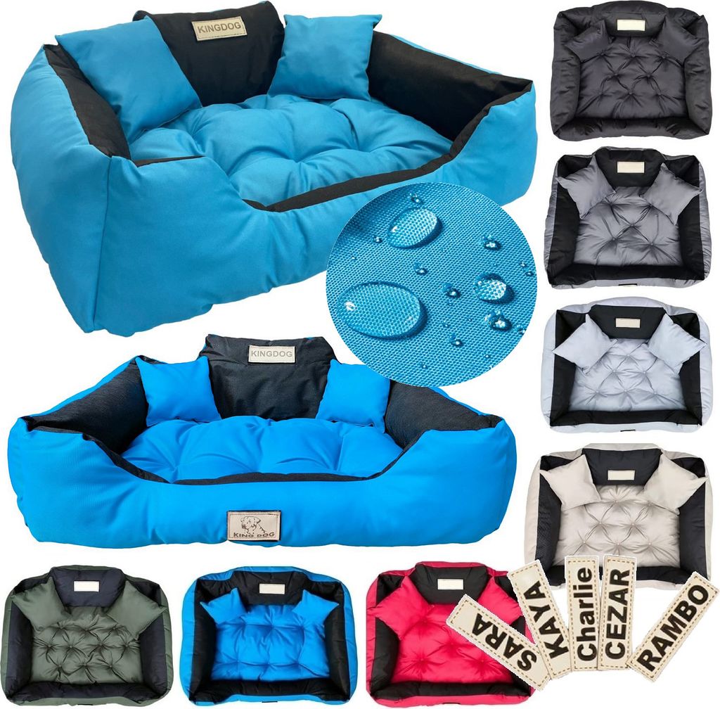Pelech pre psov KINGDOG 115x95 cm personalizovaný vodotesný Obrázok produktu 