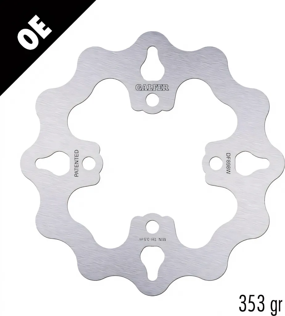 Paire de Disques de Frein Avant Galfer pour Polaris Ranger Crew 500