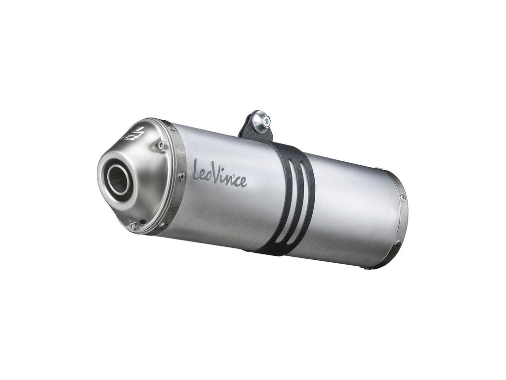 LeoVince X3 Slip-On Auspuff Aluminium genehmigt für SUZUKI DR 650 SE
