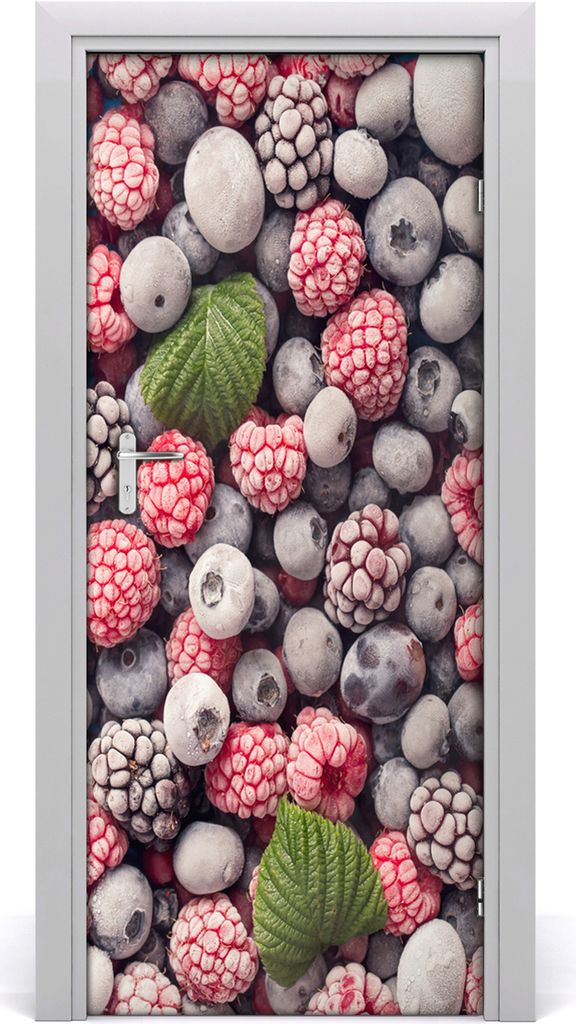 Tulup Türaufkleber 85x205 cm Dekorative Aufkleber Selbstklebend Wasserdichte Tapete Abnehmbar Schlafzimmer Wohnzimmer Wohnkultur - Früchte