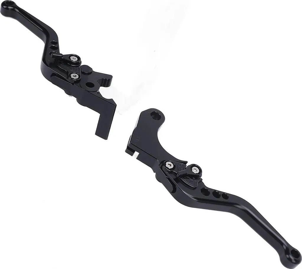 Levier de frein moto court réglable en alliage CNC noir pour CRF1100L