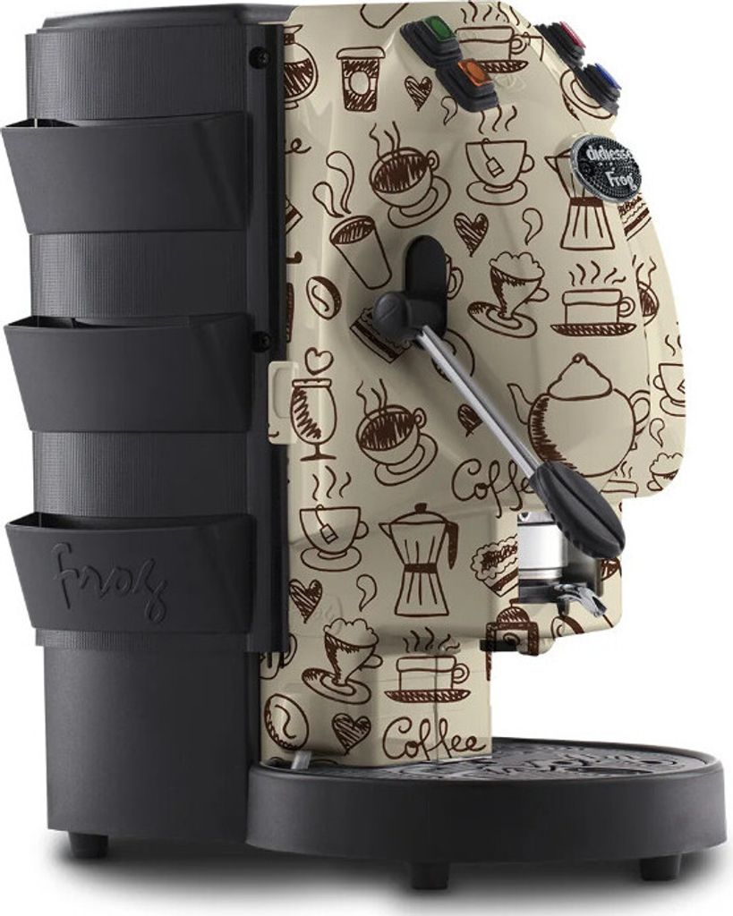 Macchina Caffè Espresso A Cialde Didiesse Frog Base Collection - Per Coffee Lovers, Serbatoio Rimovibile - Foto 3