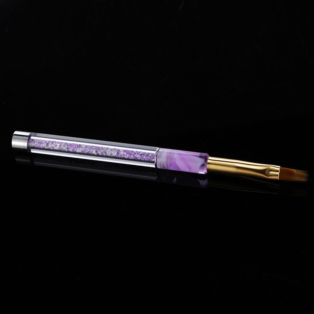 1pc Nail art UV Gel Malerei Stift Pinsel Farbverlauf Acryl Polnischen 3D Tipps Effekt Design Werkzeuge