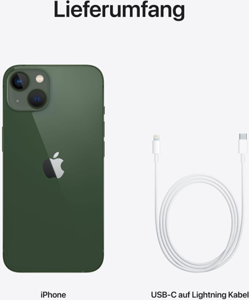 Apple iPhone 13 128 GB Zielony Zdjęcie produktu 14