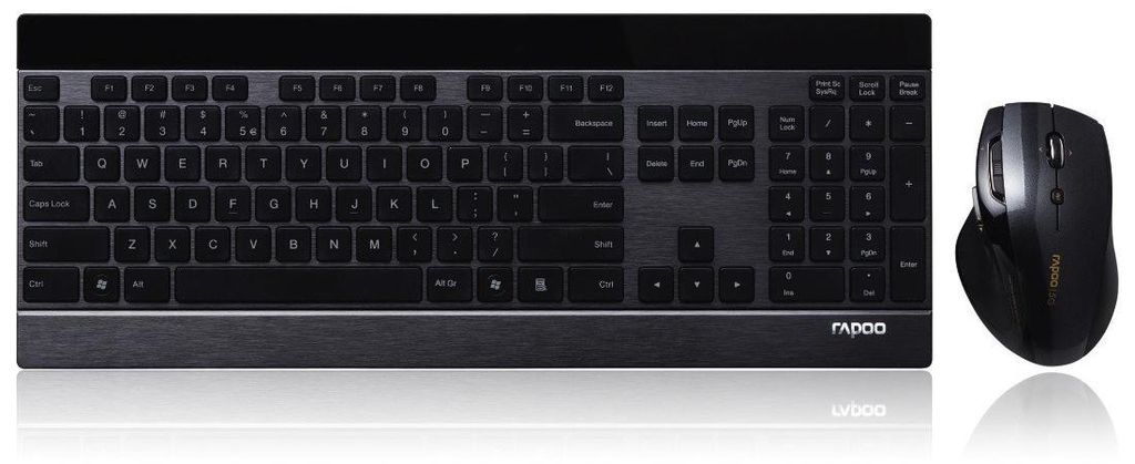 rapoo 8900P - 5G Wireless Desktop Tastatur und Laser Maus Produktbild 