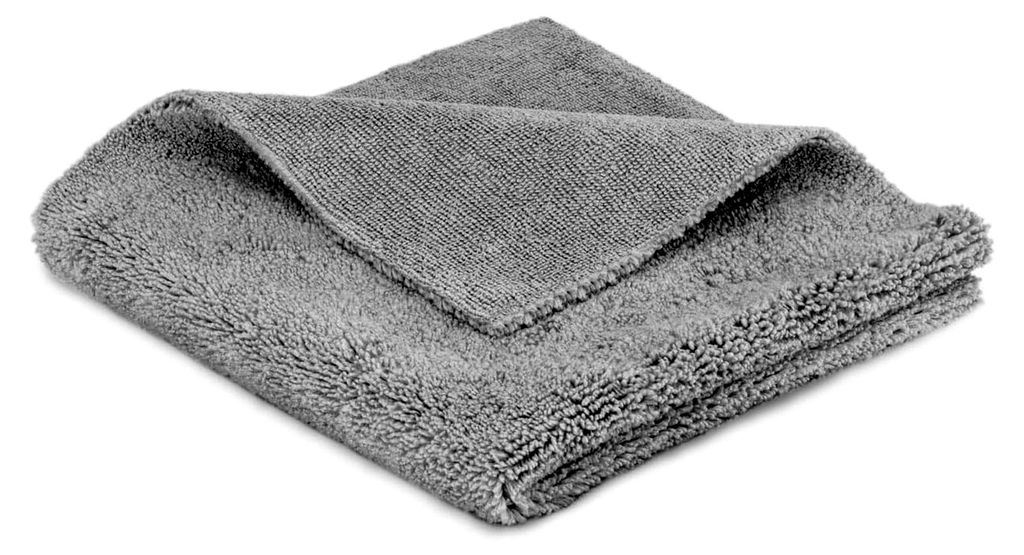 2X HFX-Twin zweiseitiges Mikrofasertuch für Autos (40x40 cm) – Tücher zur Pflege von Lack- und Chromoberflächen