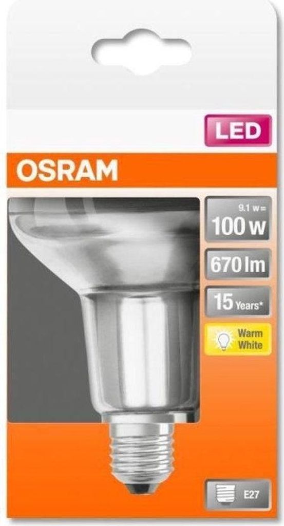 Osram - Led Superstar R80 -100 -36° 9.1W / 827 - E27 -230V Obrázek produktu 
