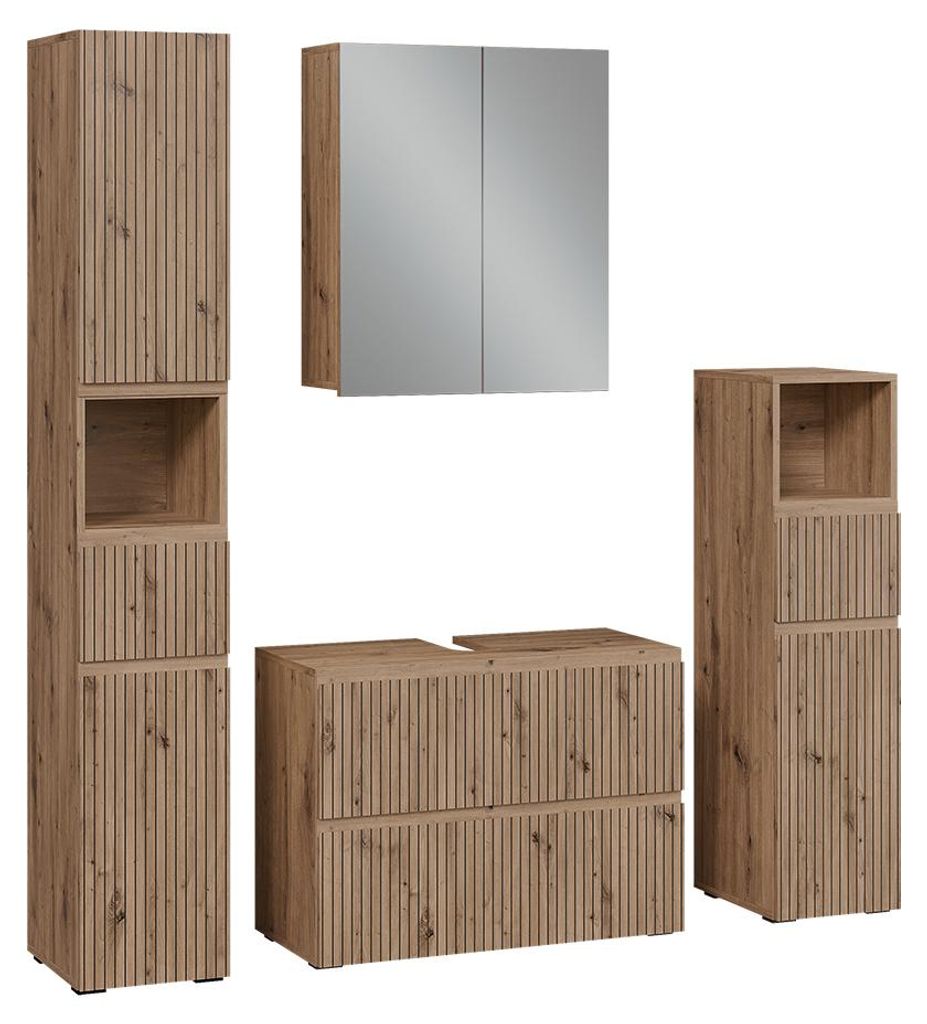 Badmöbel-Set Vicco Takumi Artisan 4 Teile, Model 58545