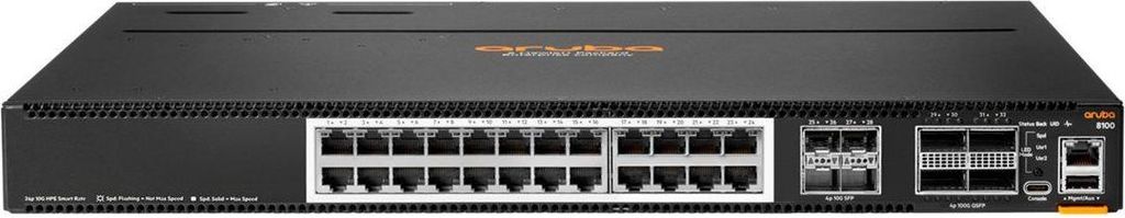 HPE Aruba Networking CX 8100 24x10G Base-T 4x10G SFP+ Produktbild 