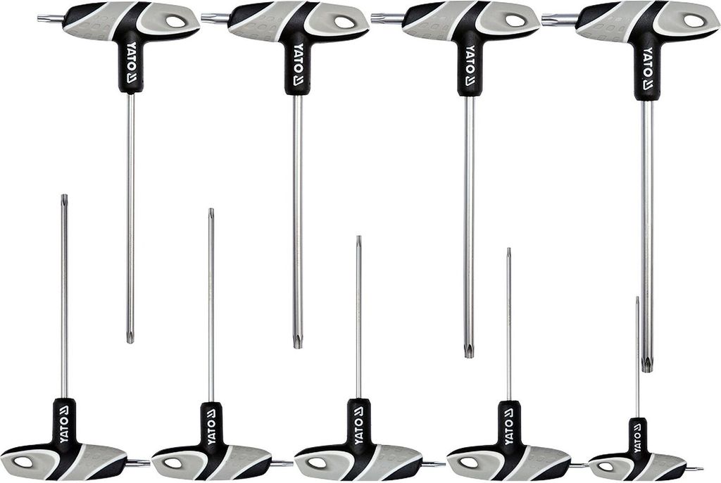 Yato YT-05615, Sada klíčů L-torx, T10, T15, T20, T25, T27, Obrázek produktu 