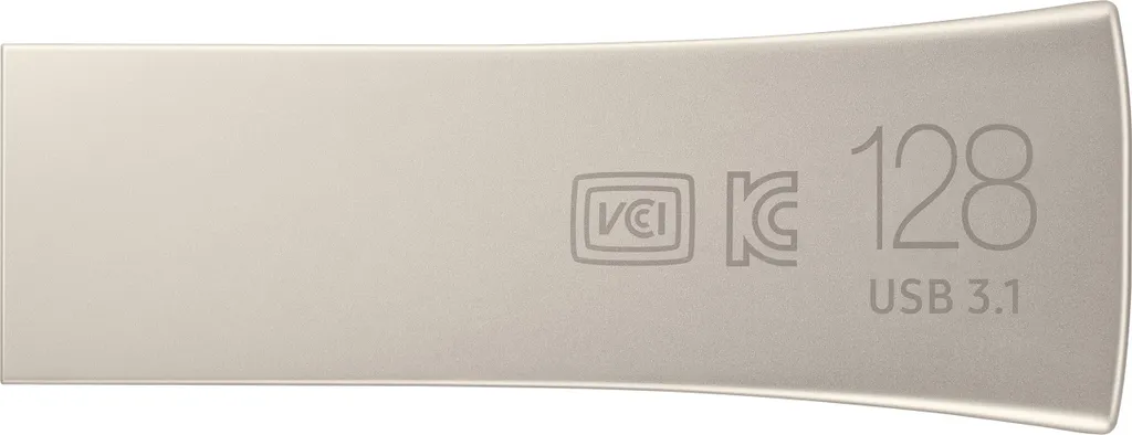 SAMSUNG BAR Plus Argent 128 Go : Clé USB 3.1 Haute Performance Rapide