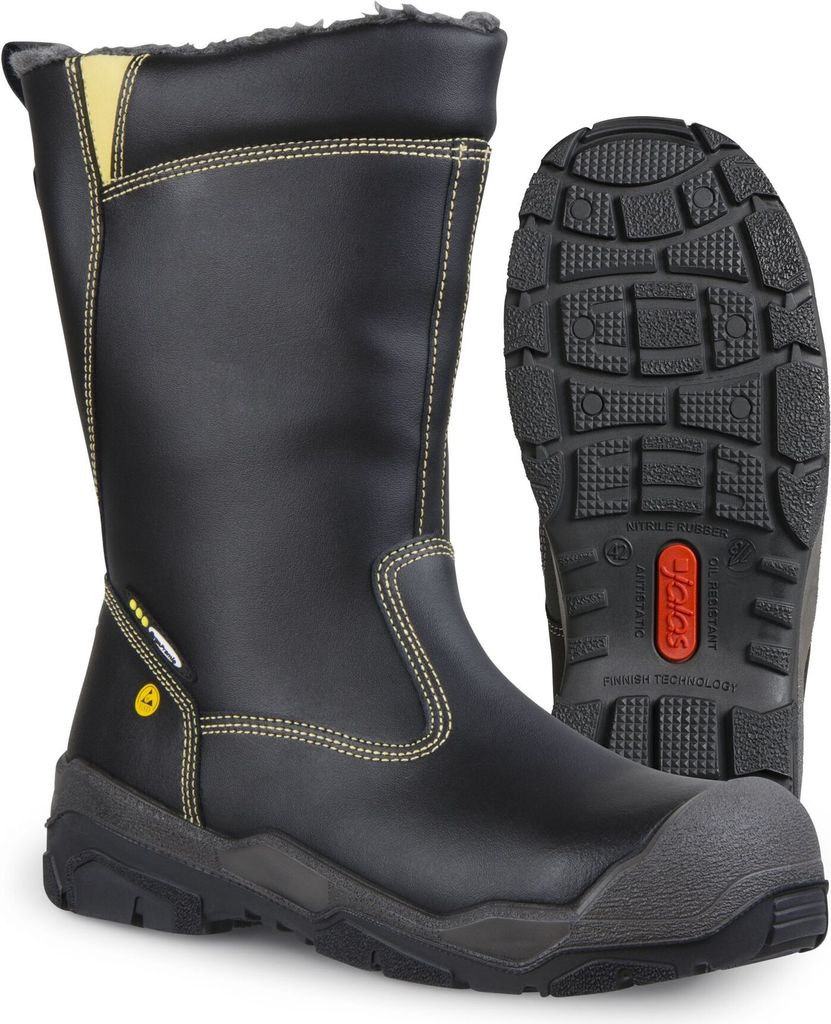 Sicherheitsstiefel JALAS 1898 WINTER KING | 1 Paar schwarz, S3 SRC CI HRO, Gr. 38