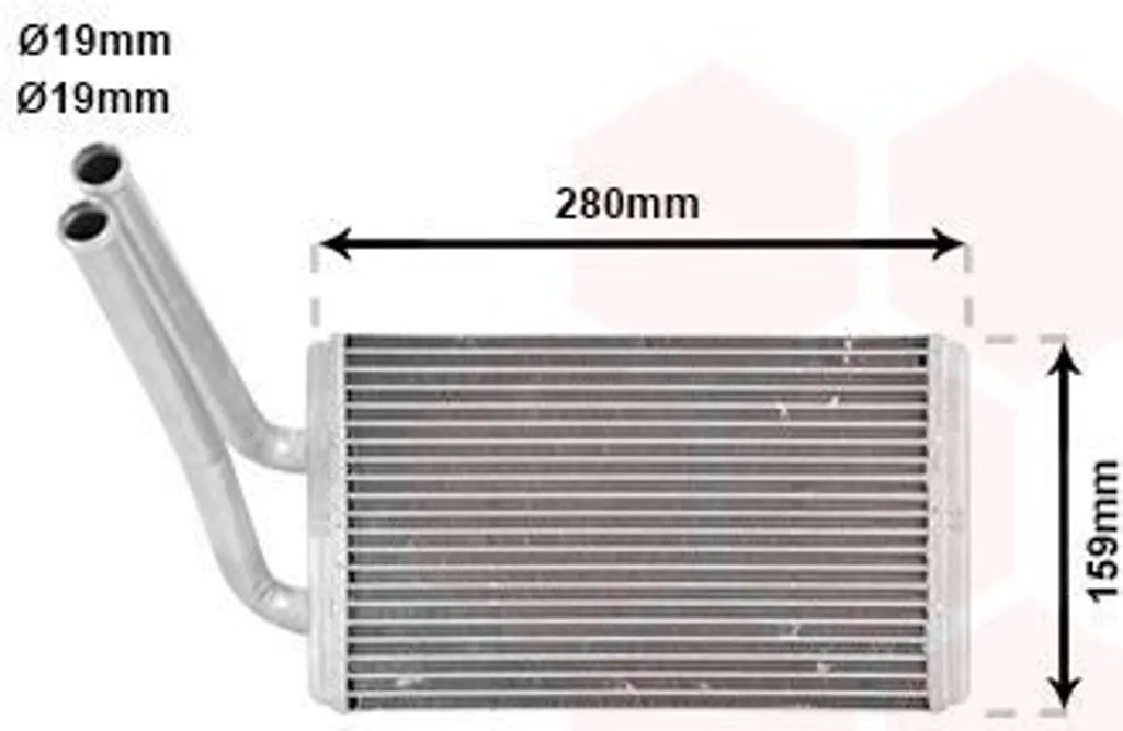 Réparer Fuite Chauffage Opel Antara Captiva avec le Radiateur 37006570