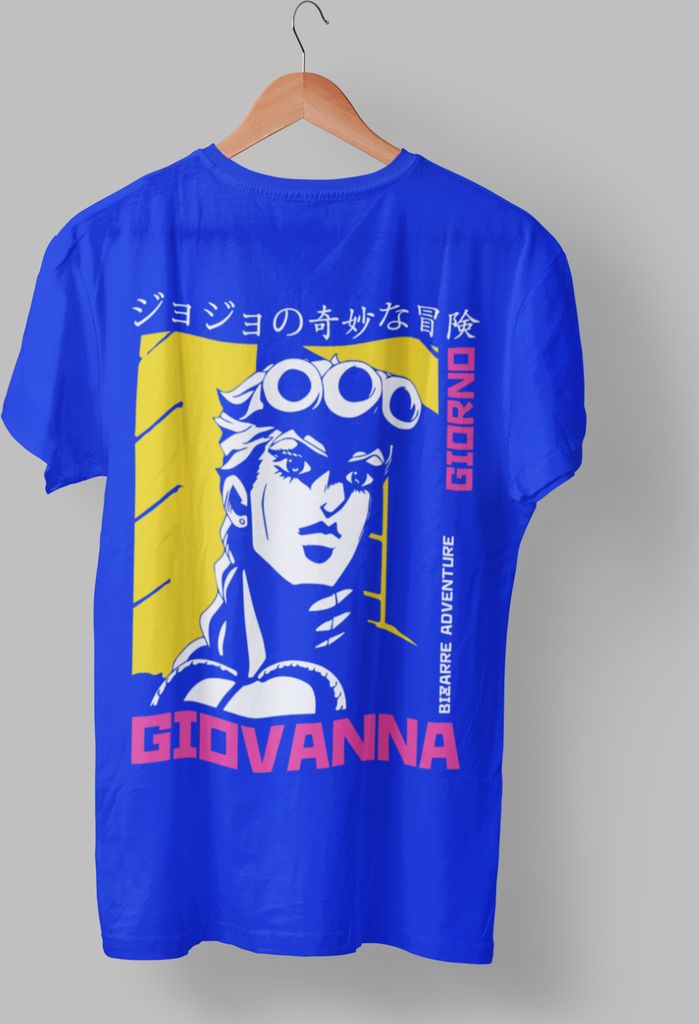Pánska košeľa z organickej bavlny Anime JoJo's Bizarre Obrázok produktu 
