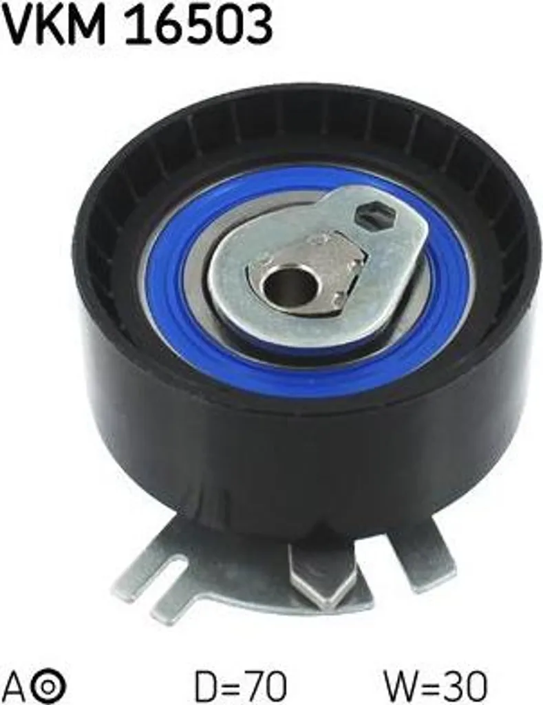 SKF VKM 16503 Tendicinghia, cinghia dentata OE 1307000QAD compatibile con Interstar, Primastar, Movano, Vivaro, Avantime, Espace, Laguna, Master, Trafic, Vel Satis