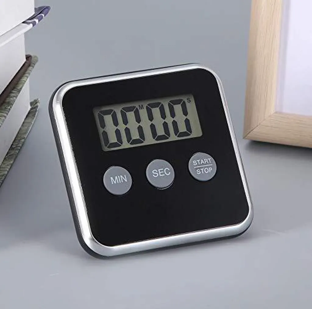 Timer Cucina Digitale Magnetico Mini Allarme Sonoro Display LCD - 3