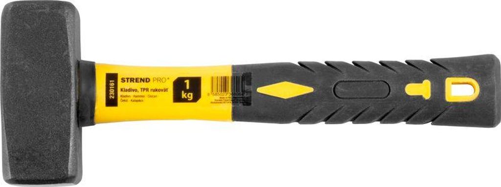 Hammer Strend Pro HS0524, 1000 g, 260 mm, Fiberglasgriff, Produktbild 