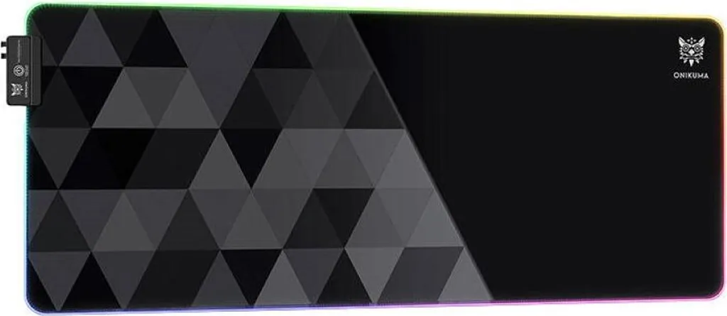 Tapis de souris RGB Onikuma MP006 idéal pour le jeu vidéo PC