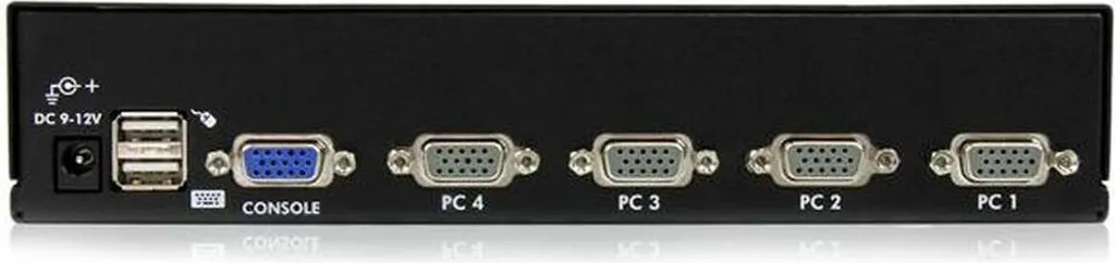 Gérer 4 PC avec un seul écran : Switch KVM StarTech SV431DUSBU USB VGA