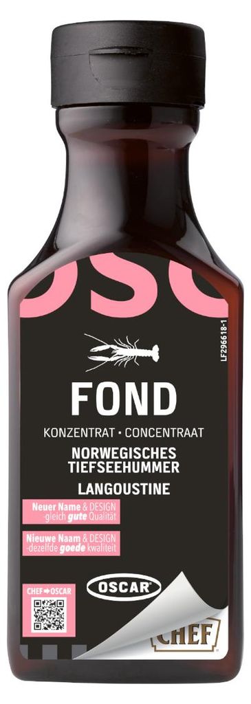 Oscar Fond de homard norvégien concentré pour sauces 200ml Image du produit 
