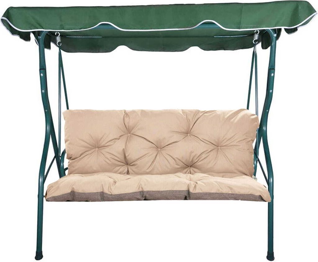 3 sitzer Hollywoodschaukel auflagen 160 x 50 x 50 cm Produktbild