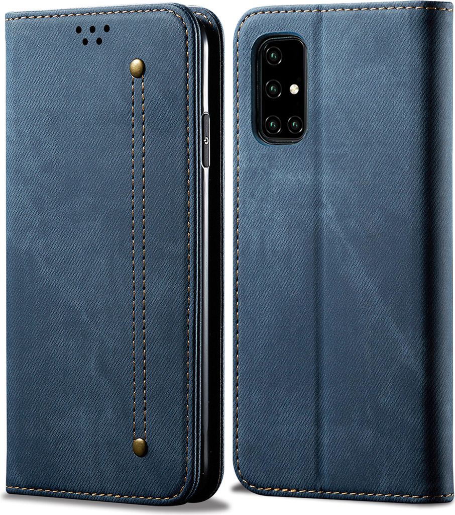 Custodia Galaxy A71, Custodia a portafoglio in pelle con Immagine del prodotto 