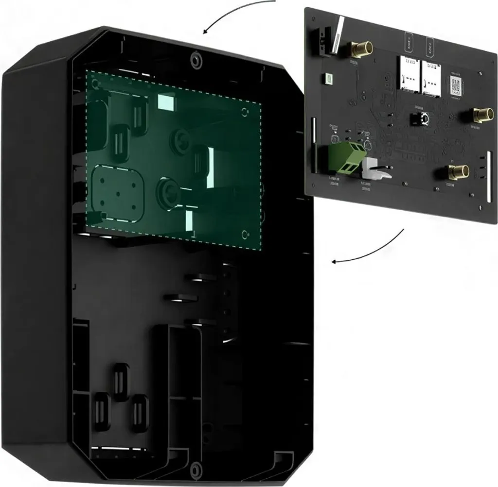 Centrale Ajax Hub BP Dual SIM sans boîtier - Version Basse Tension 12-24V