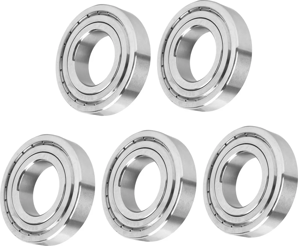 5 Roulements à Billes S6208ZZ en Acier Inoxydable 40x80x18 mm Haute Qualité - 5