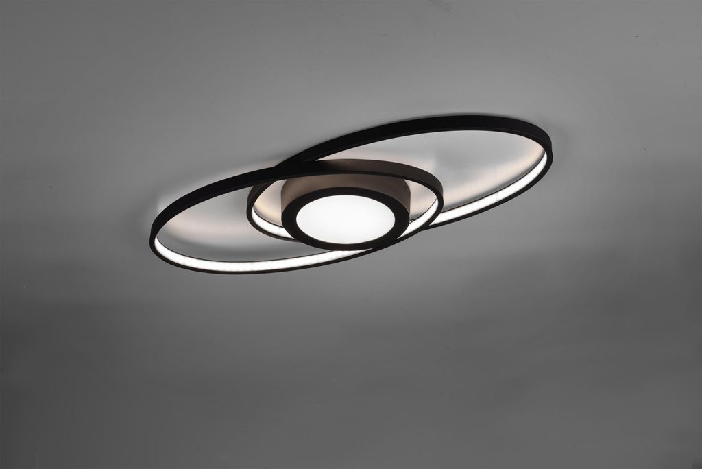 Reality LED Deckenleuchte Galaxy VIGO+AB13, anthrazit Produktbild 