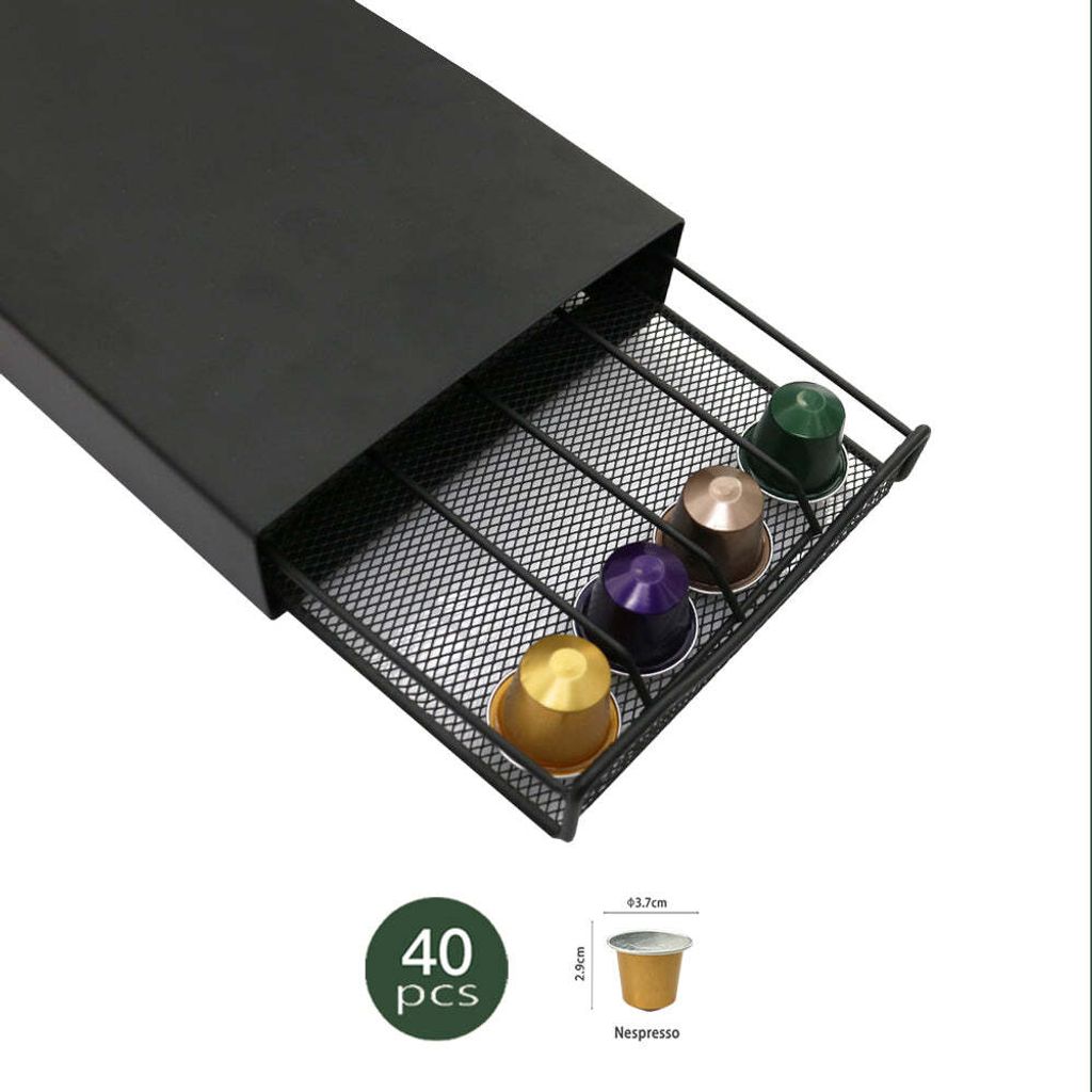 Kapselspender Kapselhalter 40 Dolce Gusto Nespresso Kapseln Produktbild 