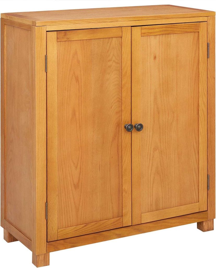 Schrank mit Speicher mit Tür Braun Holzwerkstoff