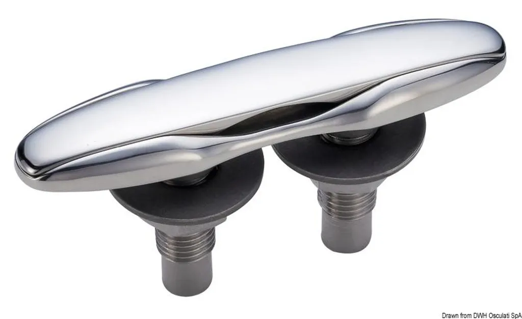 Taquet Smart réversible 203 mm en inox : fini la rouille sur le pont
