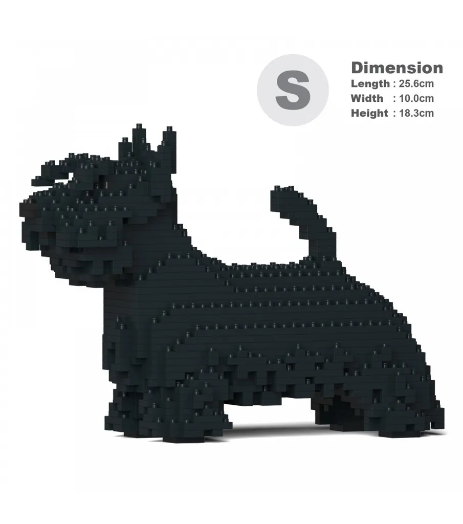 Décoration Chien Terrier Écossais Noir à Construire Loisir Créatif 880X