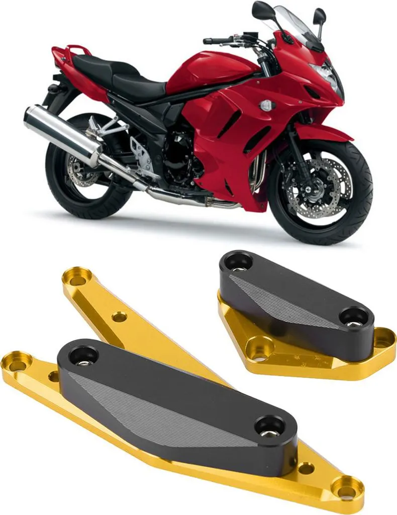 Crash bars pour Suzuki GSX1250FA et GSF 1250 - Barres de protection Or
