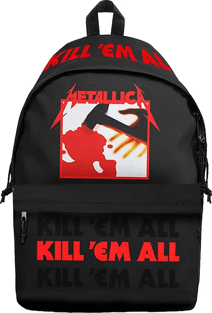 Zaino Nero Metallica RO13716 Kill 'Em All - Accessori Rock Off