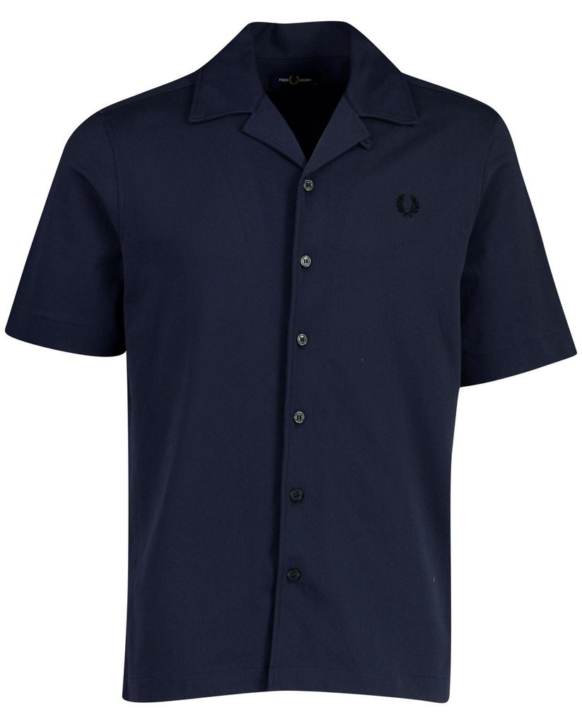 Poloshirt Fred Perry Donkerblauw Normale Fit