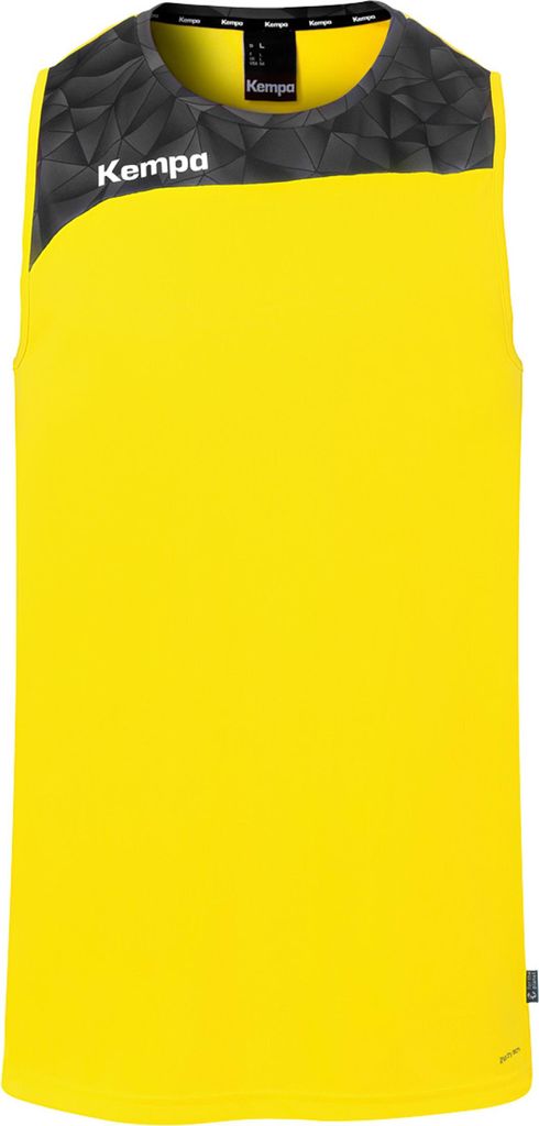 Athletics 29 Tank Top , Größe:L, Farben:limonengelb/schwarz