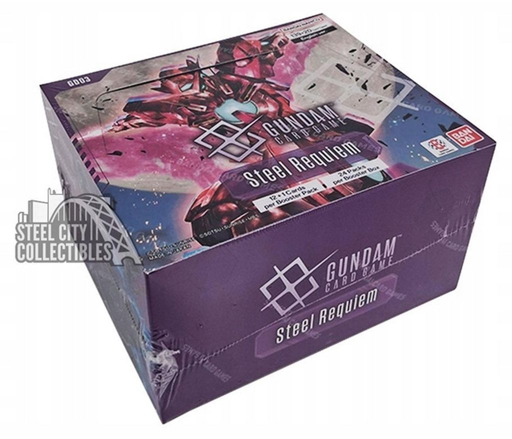 Gundam Booster Display Steel Requiem GD03 (inglese) Immagine del prodotto 