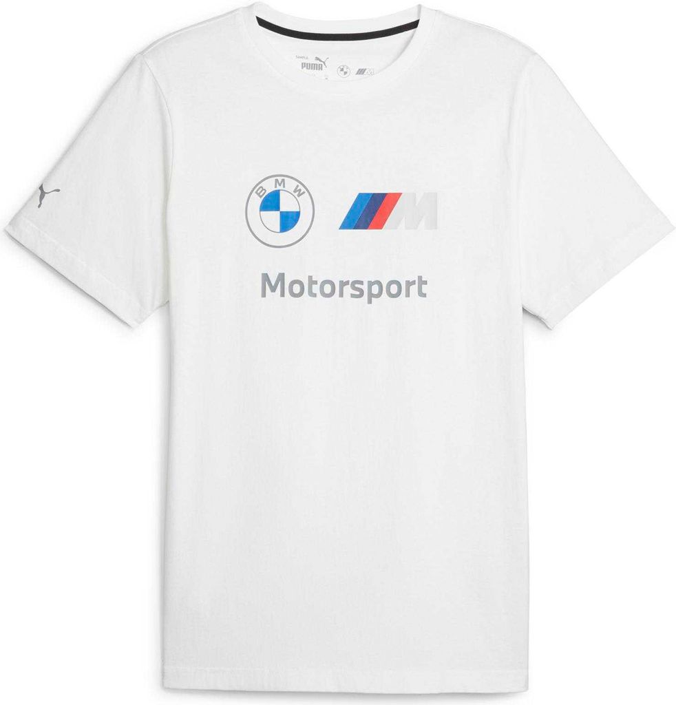 Puma BMW Motorsport ESS Logo Herren T Shirt, Größe:L, Farbe:Weiß