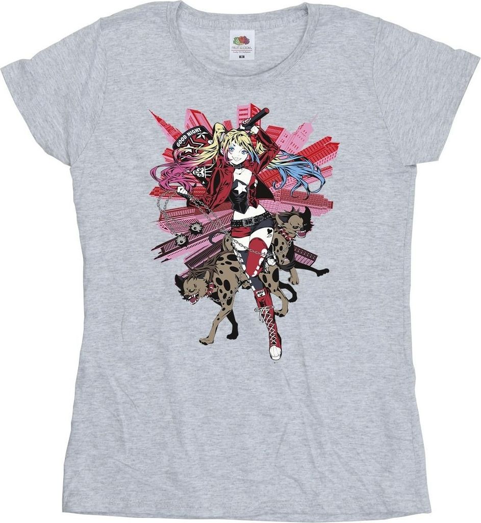 DC Comics - T-Shirt für Damen BI11090 (M) (Grau)