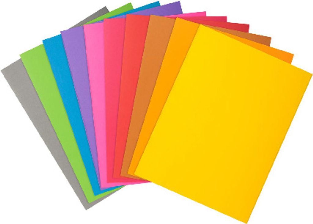 Exacompta 100er Packung Aktendeckel ROCK''S 210 24x32cm Farben sortiert 210001E