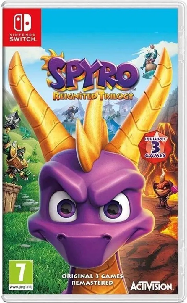 Jeu Nintendo Switch Spyro Reignited Trilogy PAL Version Physique