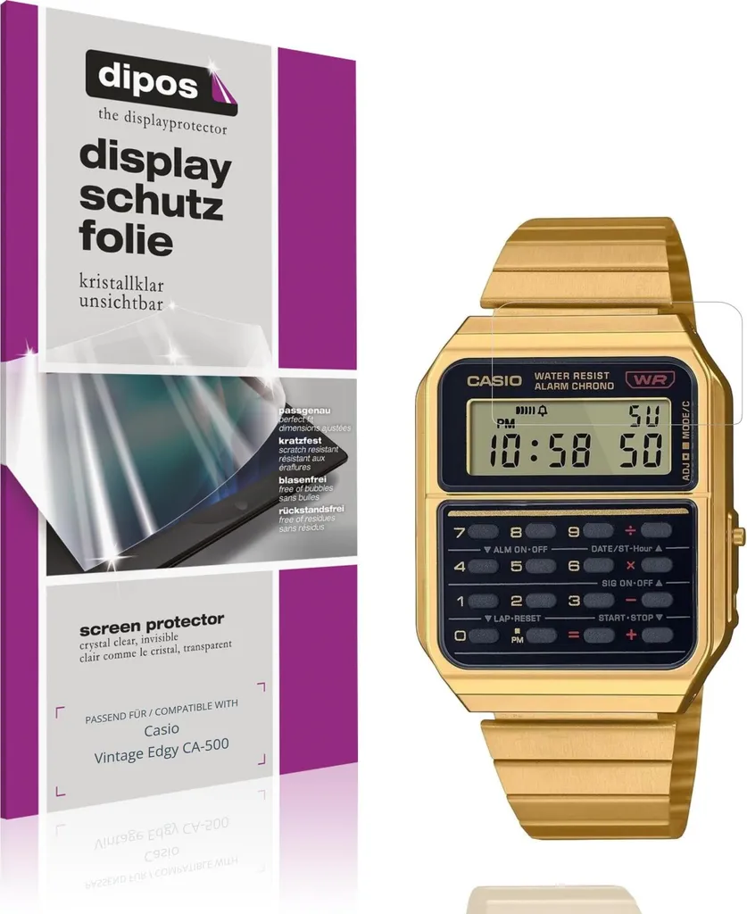 Pellicola Display Casio CA-500 | 6x Protezione Schermo Claro dipos