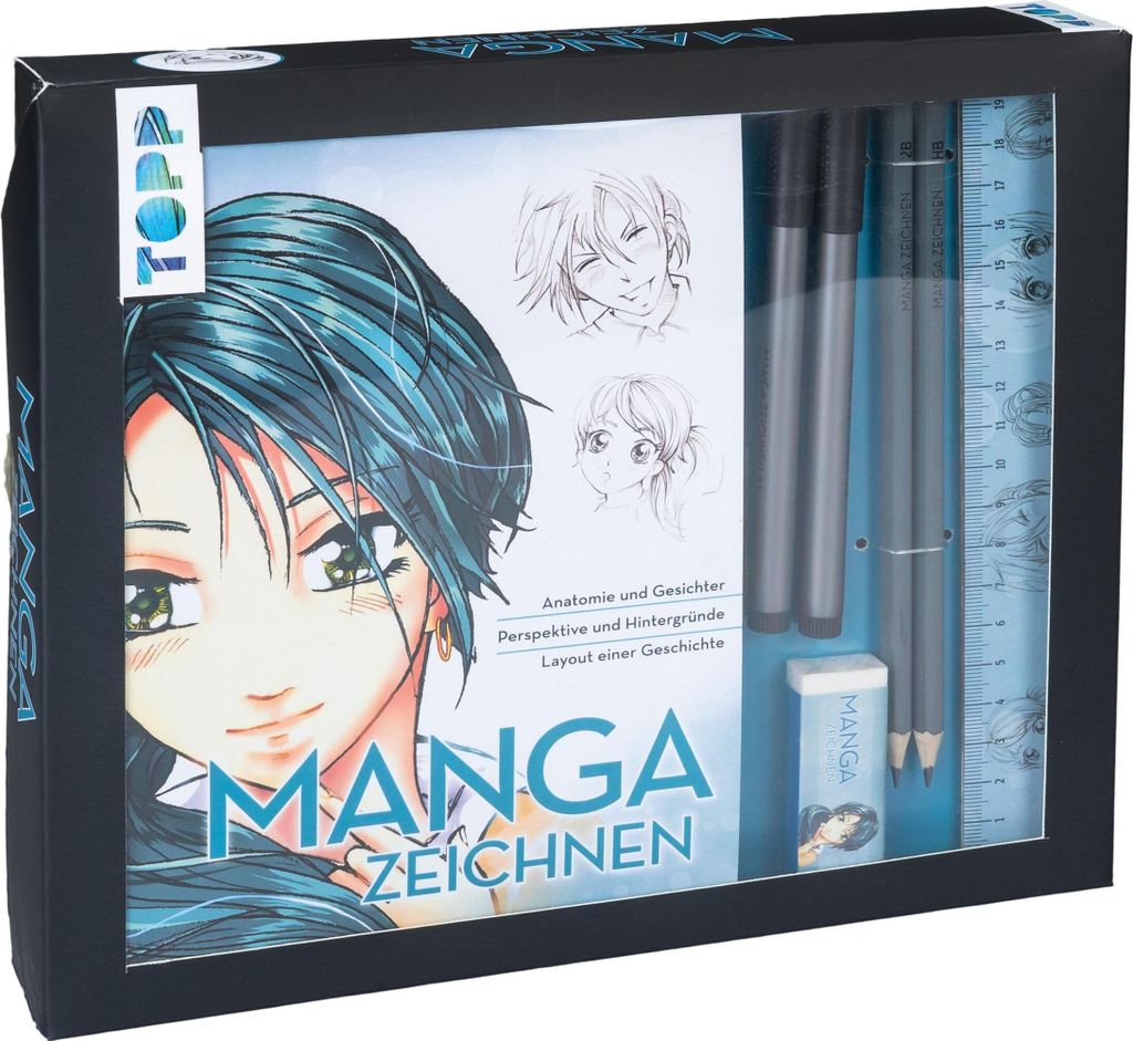 Kreativ-Set Manga zeichnen Produktbild 