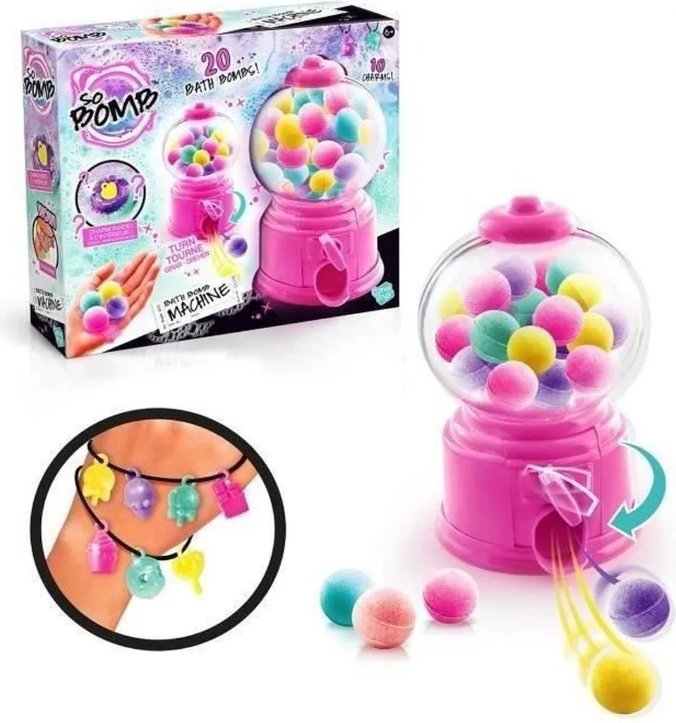 Distributeur de Bombes de Bain So Bomb Canal Toys : Kit Loisir Créatif