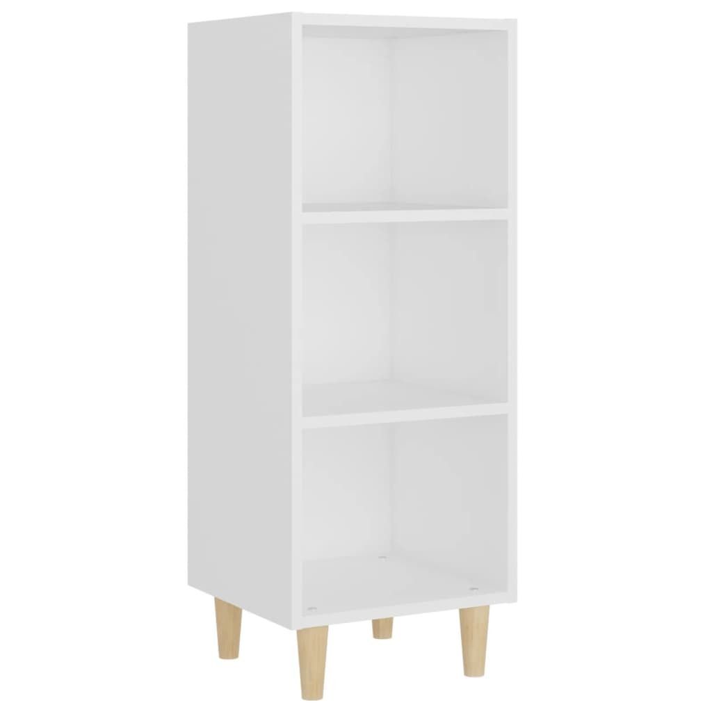 vidaXL Sideboard Weiß 34,5x32,5x90 cm Holzwerkstoff Produktbild 