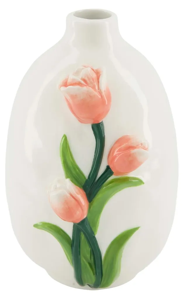 Vase décoratif Tulipe Dijk idéal pour centre de table et salon cosy