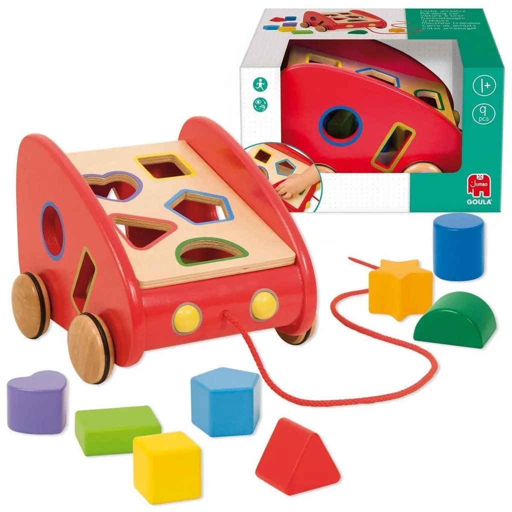 Boîte à formes Goula 55217 bois durable pour éveiller bébé dès 1 an
